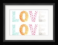 Pattern Sentiment I Framed Print