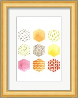Honeycomb Patterns I Fine Art Print