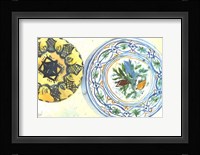 Plate Study II Framed Print