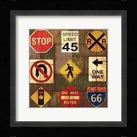 Garage Sign IV Fine Art Print