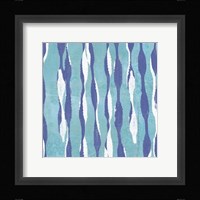 Pattern Waves I Framed Print