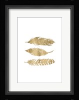 Golden Quote IV Framed Print