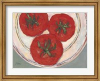 Plate with Tomato Fine Art Print