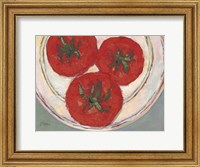 Plate with Tomato Fine Art Print