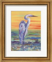 Egret Sunset I Fine Art Print