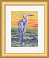 Egret Sunset I Fine Art Print