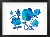True Blue II Framed Print