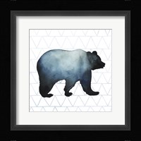 Animal Silhouettes I Framed Print