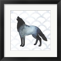 Animal Silhouettes V Framed Print