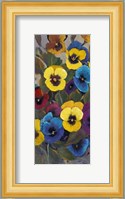 Pansy Panel I Fine Art Print