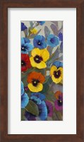 Pansy Panel III Fine Art Print