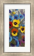 Pansy Panel III Fine Art Print