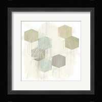 Honeycomb Reaction I Framed Print