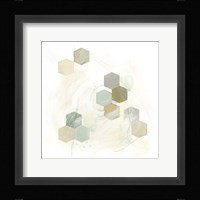 Honeycomb Reaction III Framed Print
