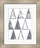 Triangle Block Print I Fine Art Print