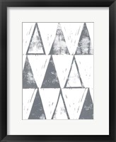 Triangle Block Print I Fine Art Print