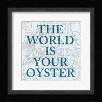 Map Words II Fine Art Print