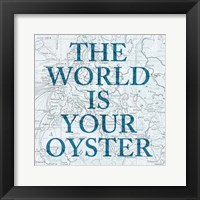 Map Words II Fine Art Print