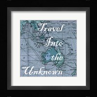Map Words III Fine Art Print