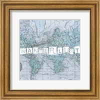 Map Words V Fine Art Print