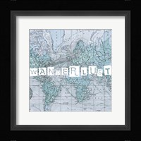 Map Words V Fine Art Print