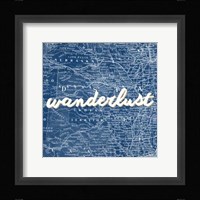 Map Words VII Fine Art Print