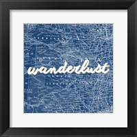 Map Words VII Fine Art Print