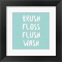 Brush, Floss etc Fine Art Print
