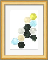 Hazed Honeycomb I Fine Art Print