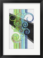 Twirl I Framed Print