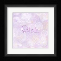 Bubble Bath III Framed Print