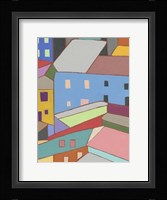 Rooftops in Color I Fine Art Print