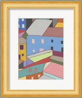 Rooftops in Color I Fine Art Print