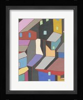 Rooftops in Color V Framed Print
