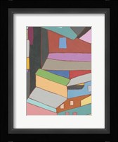 Rooftops in Color VI Framed Print