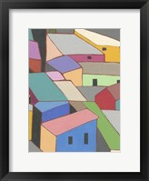 Rooftops in Color VII Fine Art Print