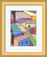 Rooftops in Color VII Fine Art Print