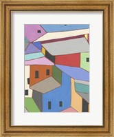 Rooftops in Color XII Fine Art Print