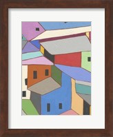 Rooftops in Color XII Fine Art Print