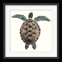 Mosaic Turtle I Fine Art Print