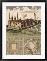 Castle & Maze I Fine Art Print
