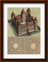 Castle & Maze II Fine Art Print
