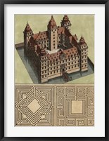 Castle & Maze II Fine Art Print