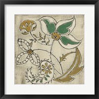 Earthenware Floral VI Fine Art Print