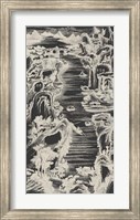 Chinese Bird's-eye View in Grey I Fine Art Print