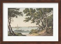 View of the River Fine Art Print