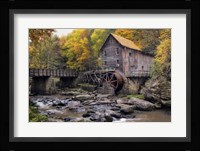 The Mill & Creek I Framed Print