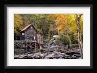 The Mill & Creek II Framed Print
