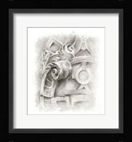 Frieze Study I Framed Print