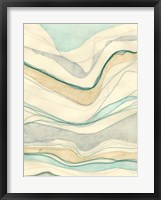 Ocean Cascade II Framed Print